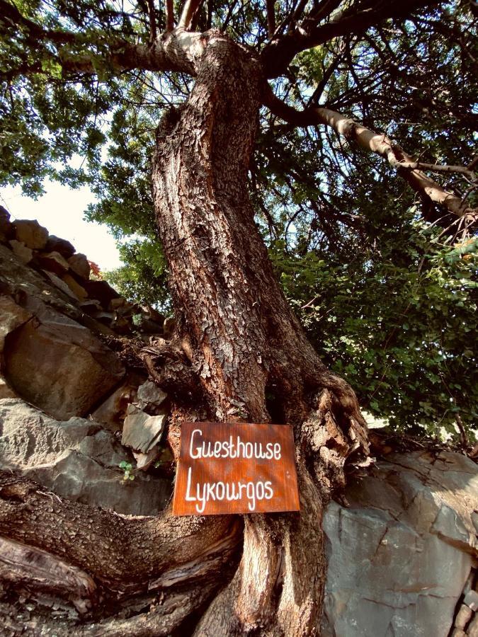 Guesthouse Lykourgos Mavrommátion 外观 照片